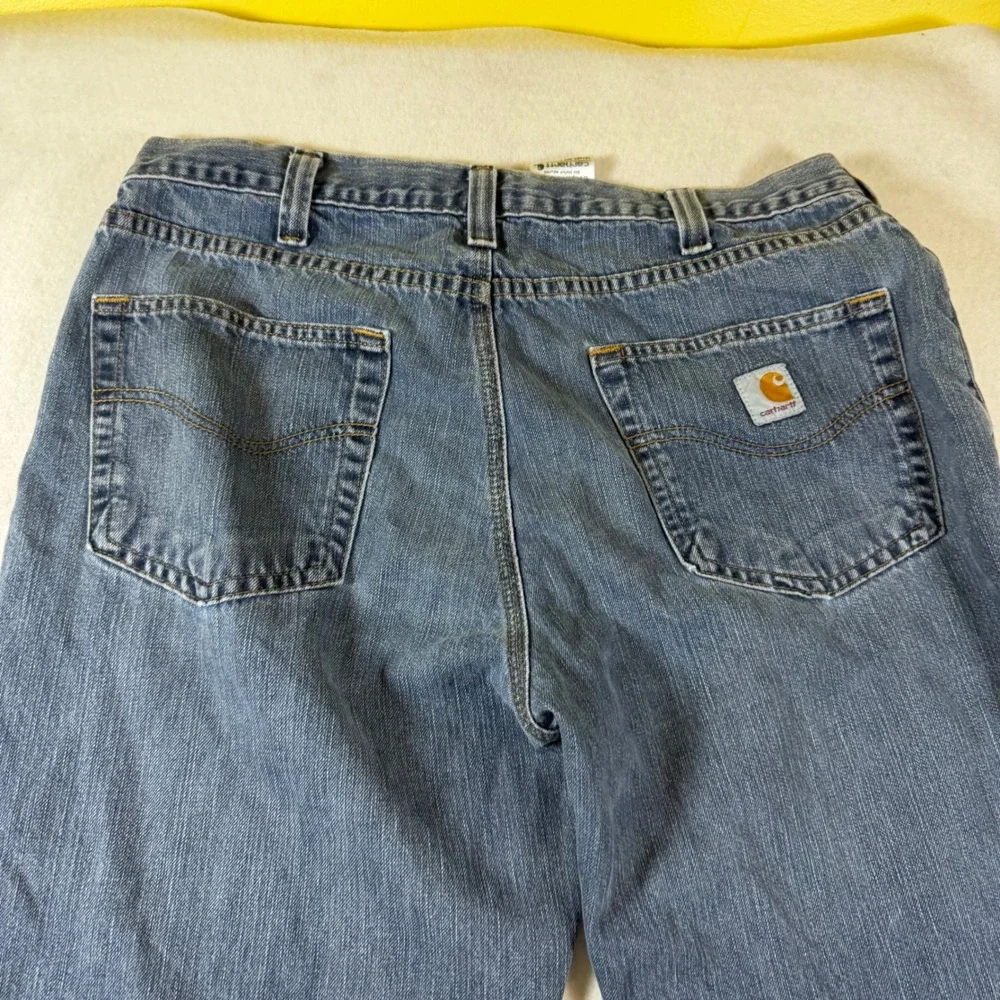 Carhartt‎ Mens Relaxed Fit Straight Leg Jeans Blue 101483-968 36x30